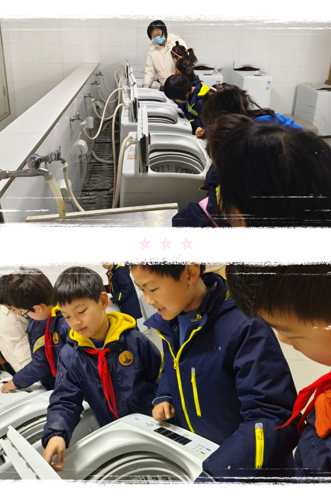 智慧学洗衣，劳动砺心智——小学公寓部“洗衣机的使用”晨会学习活动_html_m6735e9a4.jpg