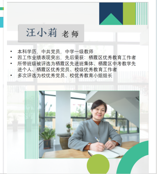 汪小莉老师（栖霞区先进学生集体班主任）.png